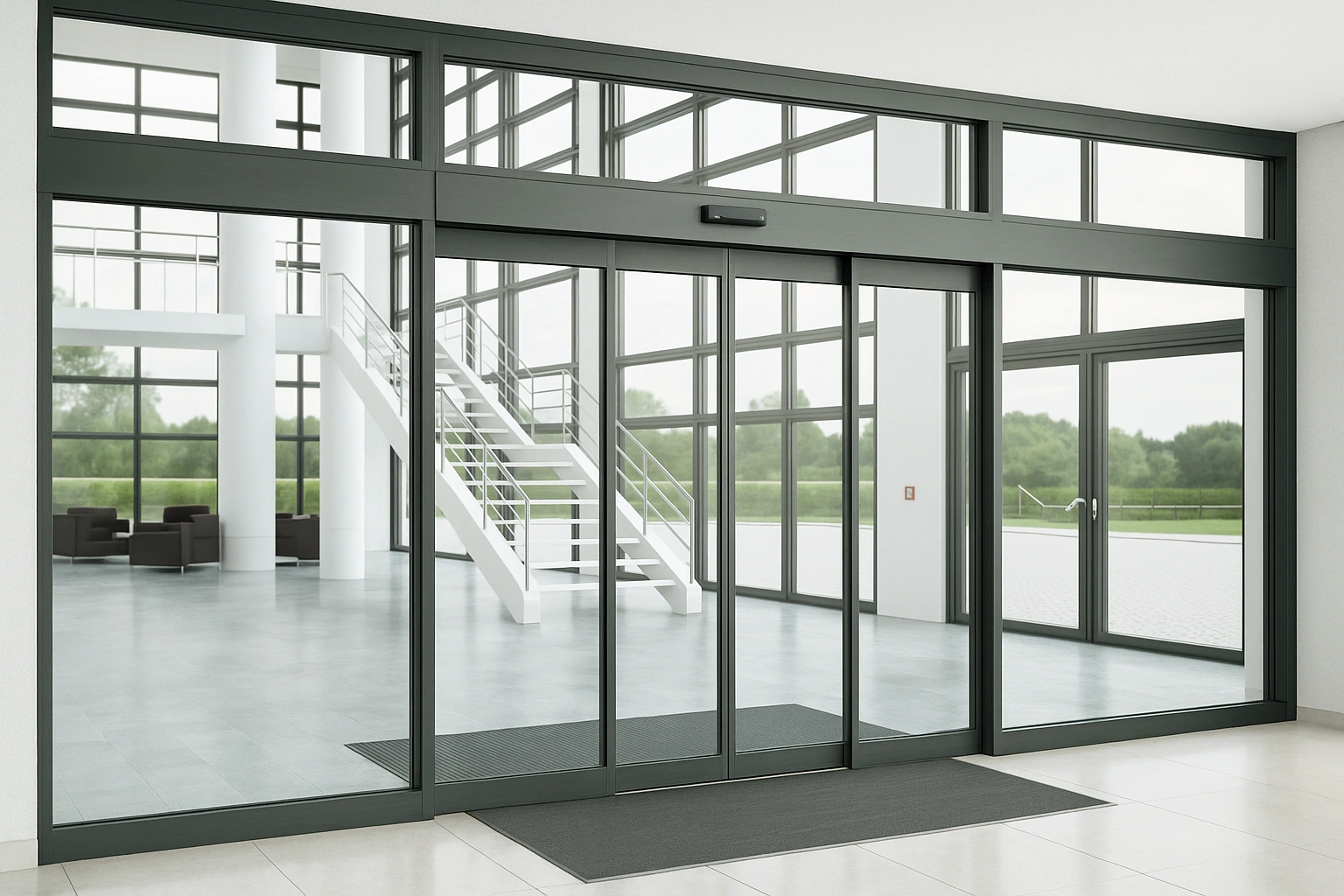 Normas de seguridad en puertas automáticas